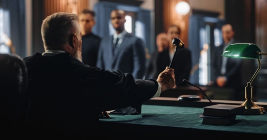 court hearing